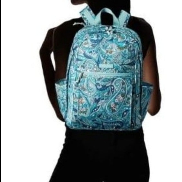 New Vera Bradley Grand Backpack - Picture 3 of 11